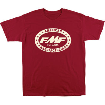 FMF Undefeated T-Shirt - Red - Large SU25118900REDLG