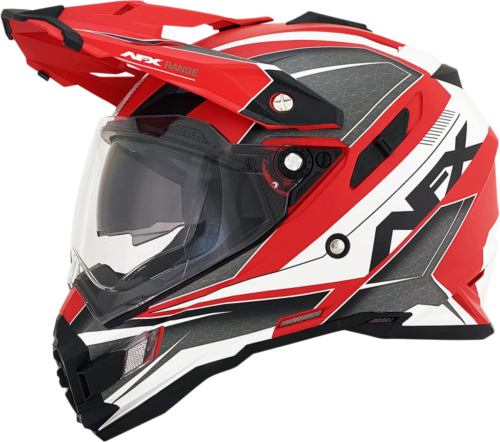 AFX FX-41 Helmet - Range - Matte Red - XL 0140-0069