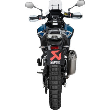 AKRAPOVIC Slip-On Line Muffler - Titanium - CFMOTO 450MT IBEX S-CF4SO2-HFTT