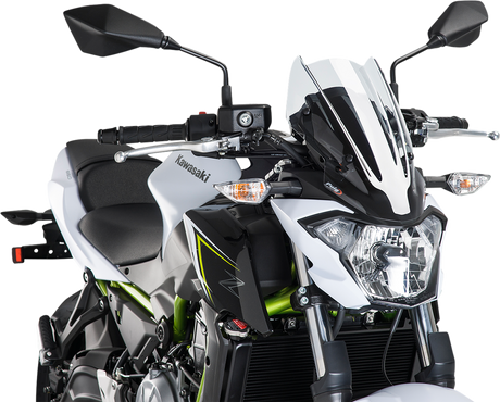 PUIG HI-TECH PARTS New Generation Windscreen - Clear - Kawasaki 9588W