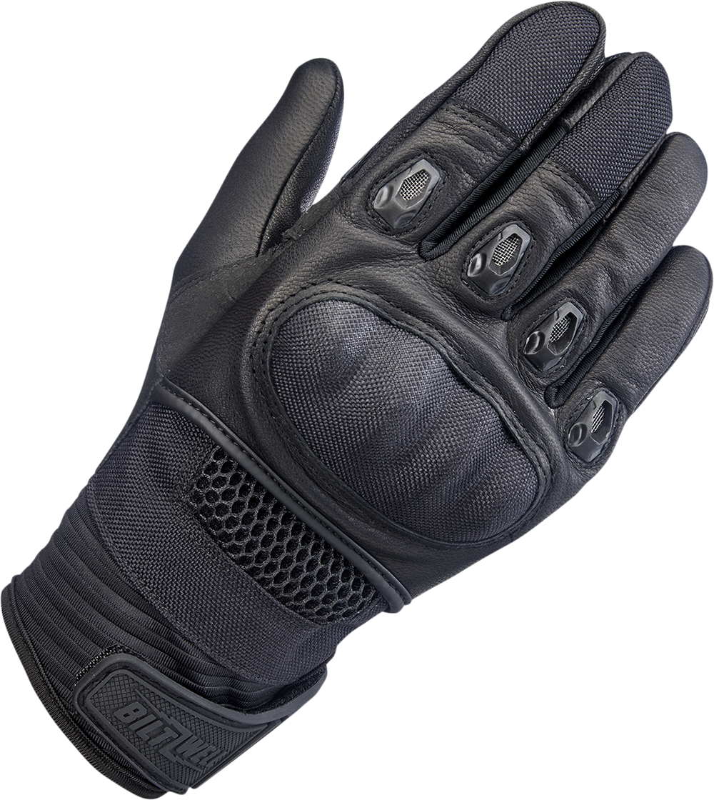 BILTWELL Bridgeport Gloves - Black Out - XS 1509-0101-301