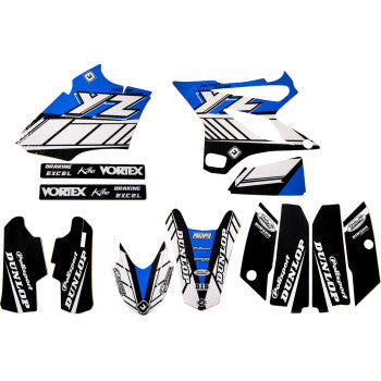 FLU DESIGNS INC. PTS 6 Graphic Kit - YZ 125/250 2002-2005 31182