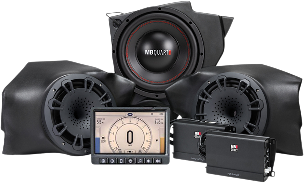 MB QUART Audio Package - Stage 3 - For RZR w Ride Command MBQR-STG3-RC-1