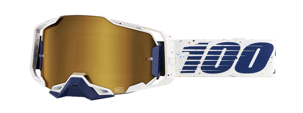 100% Armega Goggles - Solis - Gold Mirror 50005-00024