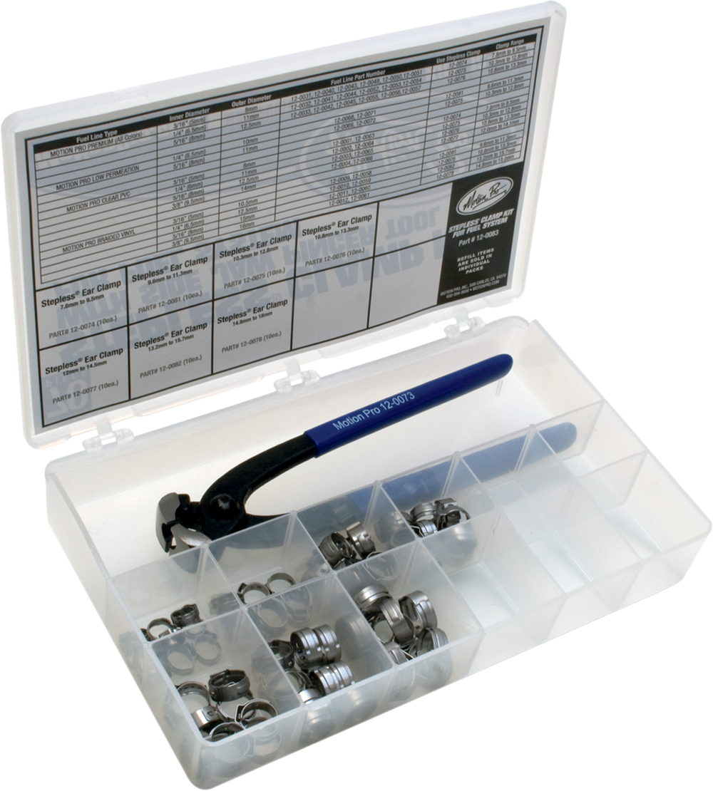MOTION PRO Clamp Kit - Fuel Line 12-1983