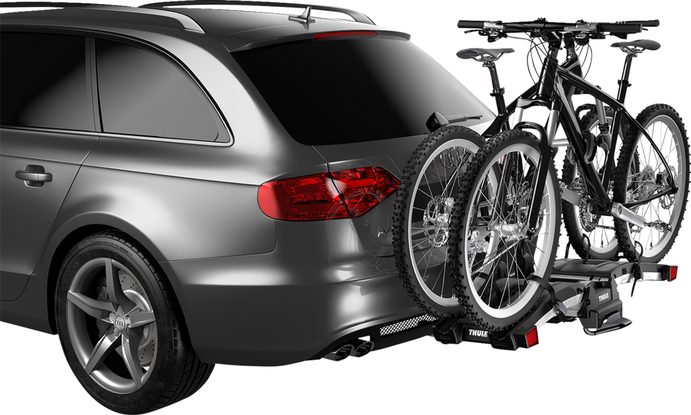 THULE EasyFold XT Hitch Bike Rack - 2-Bike - Black 903202
