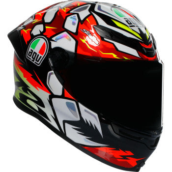 AGV K6 S Helmet - Bezzecchi 2024 - Large 2118395016-027-L