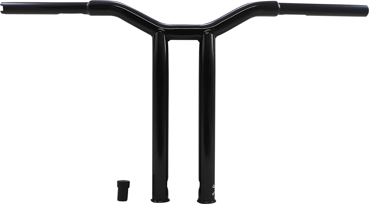 BURLY BRAND Handlebar - Dominator - Raked - 14" - Black B12-6053B