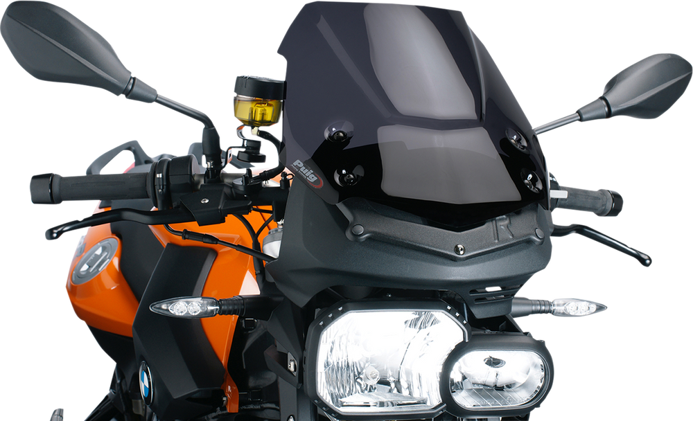 PUIG HI-TECH PARTS New Generation Windscreen - Dark Smoke - F800R 5051F