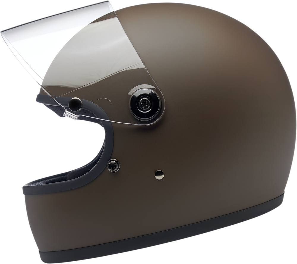 BILTWELL Gringo S Helmet - Flat Chocolate - XS 1003-252-101