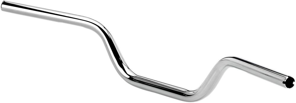BILTWELL Handlebar - Oversized - Tracker High - TBW - Chrome 6309-1055