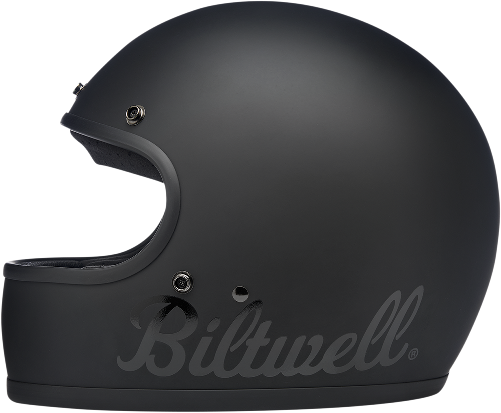 BILTWELL Gringo Helmet - Flat Black Factory - Large 1002-638-104