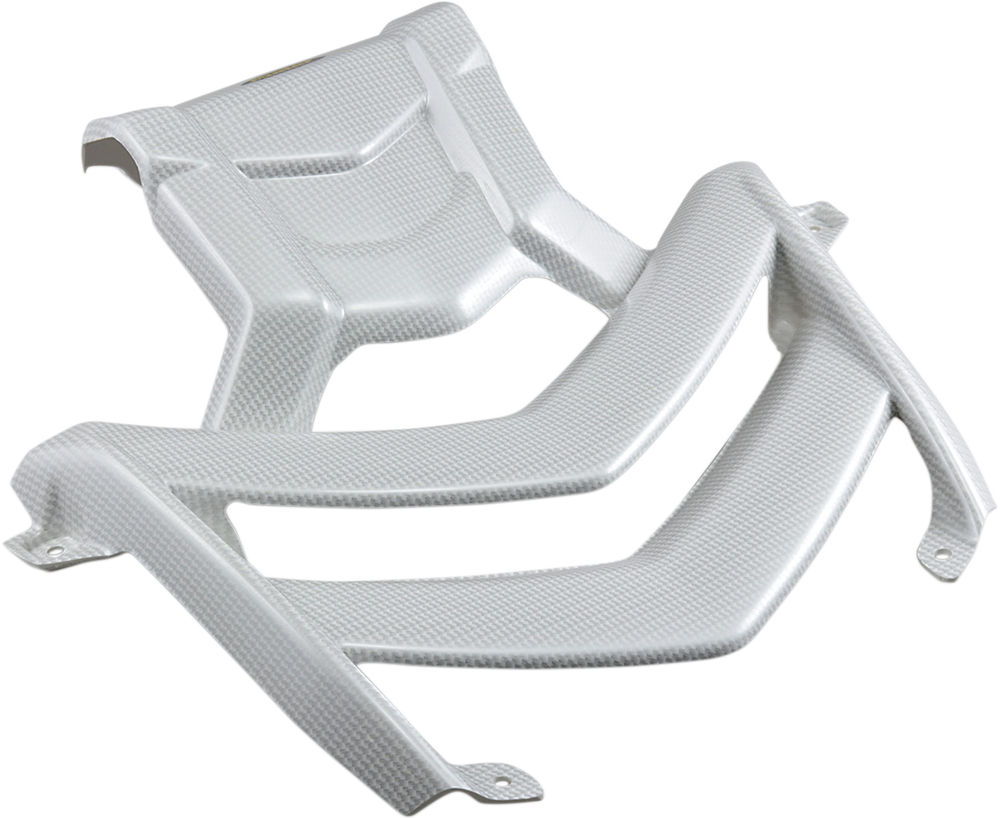 MAIER Hood - White Carbon - Louvered 19035-31