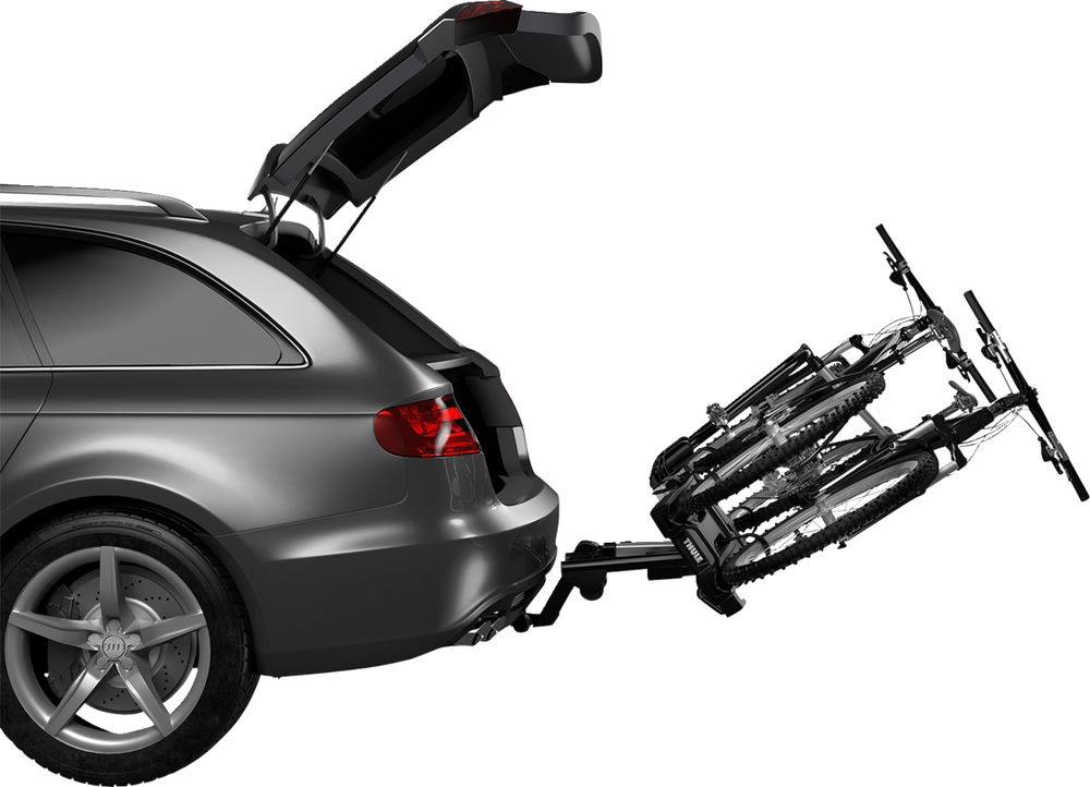THULE EasyFold XT Hitch Bike Rack - 2-Bike - Black 903202