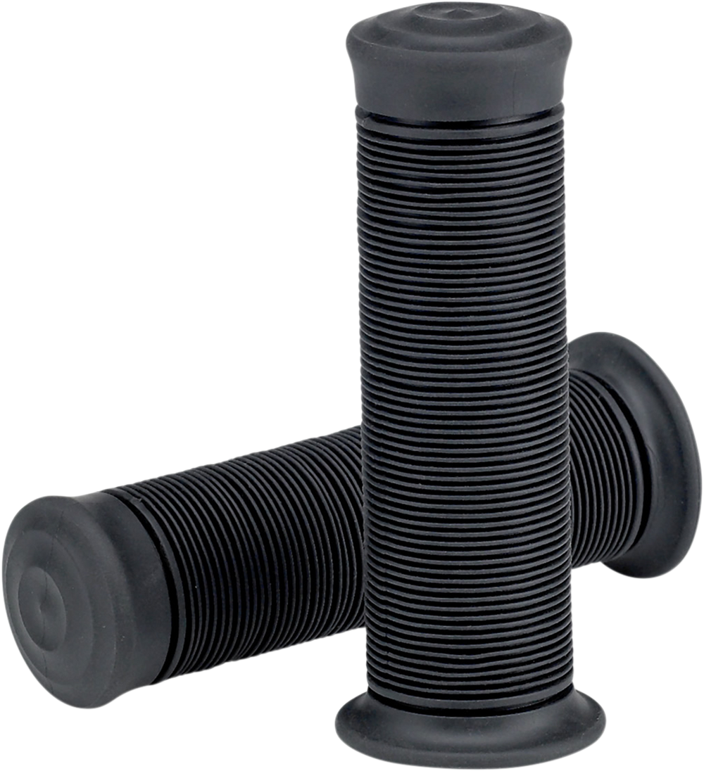 BILTWELL Grips - Kung Fu - 1" - Black 6701-0101