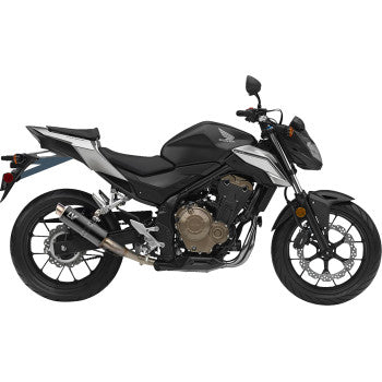 LEOVINCE GP Corsa Slip-On Muffler - Black Edition - CB/CBR 500 3384BU