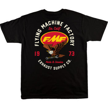 FMF Exhaust Supply T-Shirt - Black - XL FA24118902BLKXL