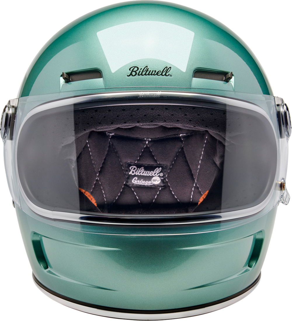 BILTWELL Gringo SV Helmet - Metallic Seafoam - Medium 1006-313-503