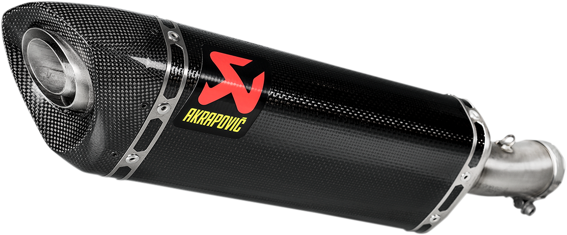 AKRAPOVIC Carbon Fiber Muffler NINJA 400 /500 2018-2025 S-K4SO6-APC 1811-3515