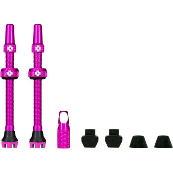 MUC-OFF USA Tubeless Valve Stems - Pink 20427