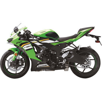 STOMPGRIP Traction Pad Tank Grips - Icon - Black - Ninja ZX-6R 55-14-0037B