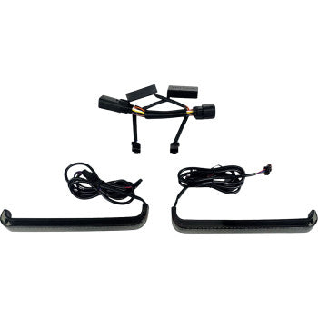 CUSTOM DYNAMICS Run/Turn/Brake Light - LED - Low-Profile - SaddleBag CD-LPDC-23-S