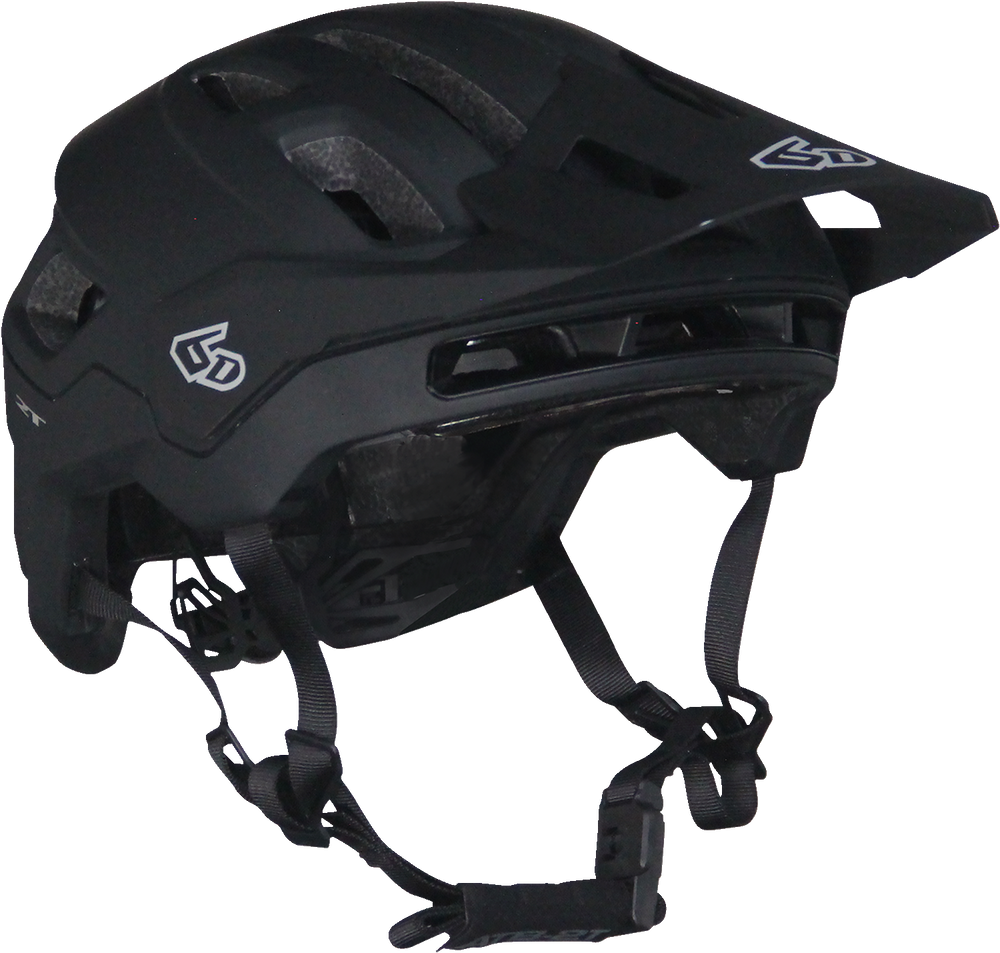 6D ATB-2T Helmet - Ascent - Black Matte - XS/S 23-0004