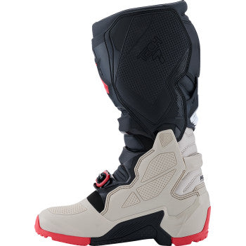 ALPINESTARS Tech 7 Enduro Boots - Black/Light Gray/Bright Red - US 7 2010426-1903-7