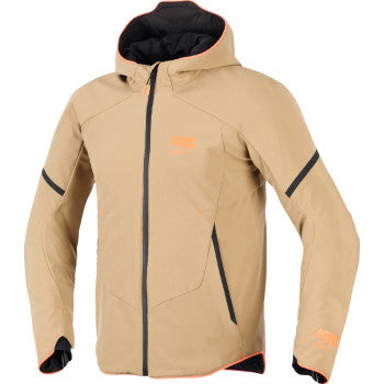 ALPINESTARS Jacket Wp Aeroshell Dk Khaki/Blk/Org Fl S 3200226-8038-S