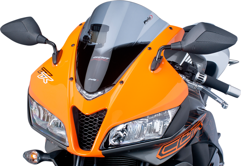 PUIG HI-TECH PARTS Race Windscreen - Smoke 4356H