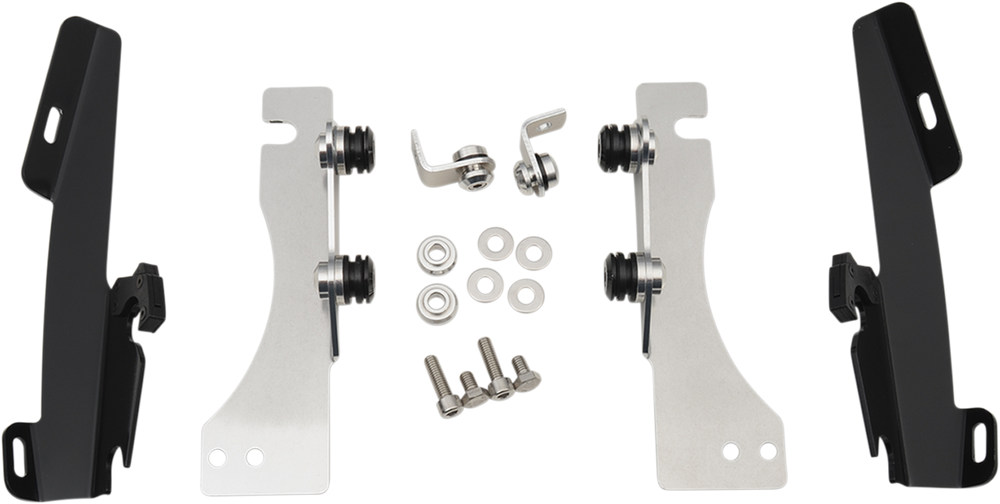 MEMPHIS SHADES Batwing Trigger Lock Mounting Kit - VL 800 - Black MEM8993