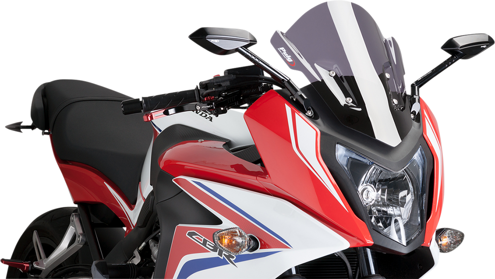 PUIG HI-TECH PARTS Race Windscreen - Dark Smoke - CBR650F 7003F
