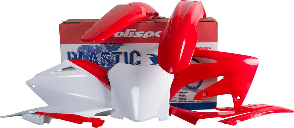 POLISPORT Body Kit - Complete - OEM Red/White - CRF 250R 90142