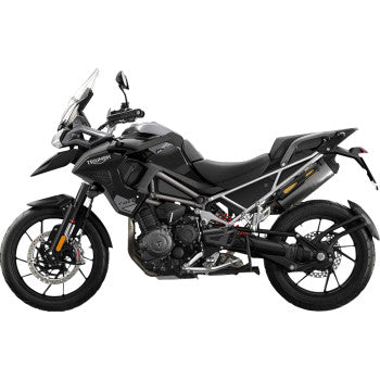 STOMPGRIP Traction Pad Tank Grips - Volcano - Black - Triumph 55-10-0060-7B