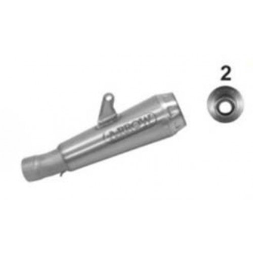 Arrow Nichrom Pro-Racing Silencer GSXR 1000 R 2017-2025  71207PRI