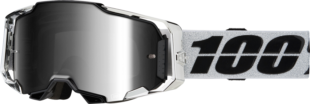 100% Armega Goggles - Atac - Silver Mirror 50005-00016