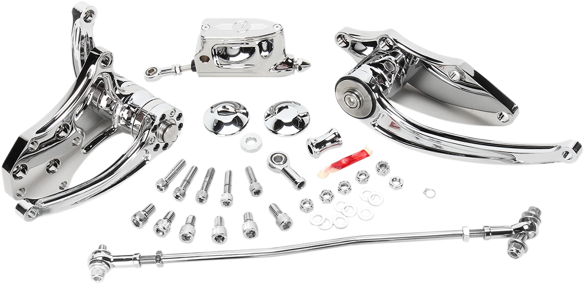 PERFORMANCE MACHINE (PM) Forward Control - +2 - Chrome 0035-0110-CH