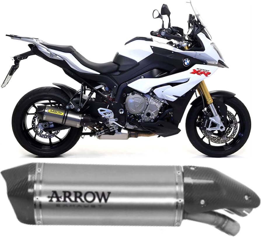 Arrow Bmw S 1000 Xr '15 Homologated Race-Tech Aluminium Silencer With Carbon End Cap For Original And Arrow Collectors 71837ak