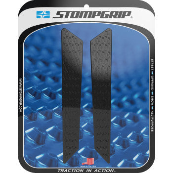 STOMPGRIP Traction Pad Tank Grips - Icon - Black - Tiger 1200 Rally Explorer 55-14-0208B