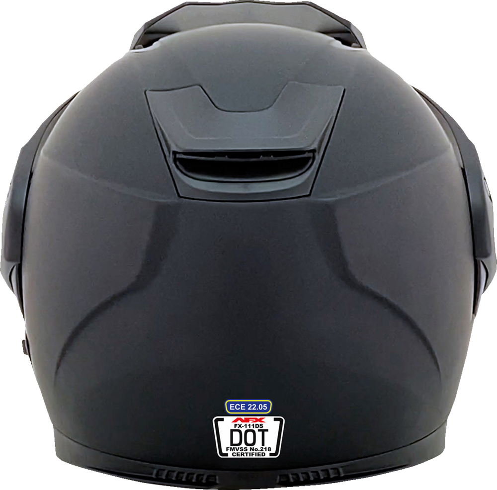 AFX FX-111DS Helmet - Matte Black - XL 0140-0124