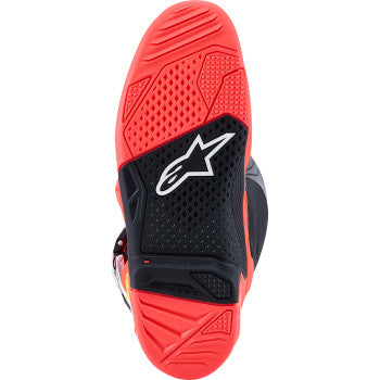 ALPINESTARS Tech 7 Boots - Black/Fluorescent Red/Fluorescent Pink - US 14 / EU 49.5 2012025-1576-14