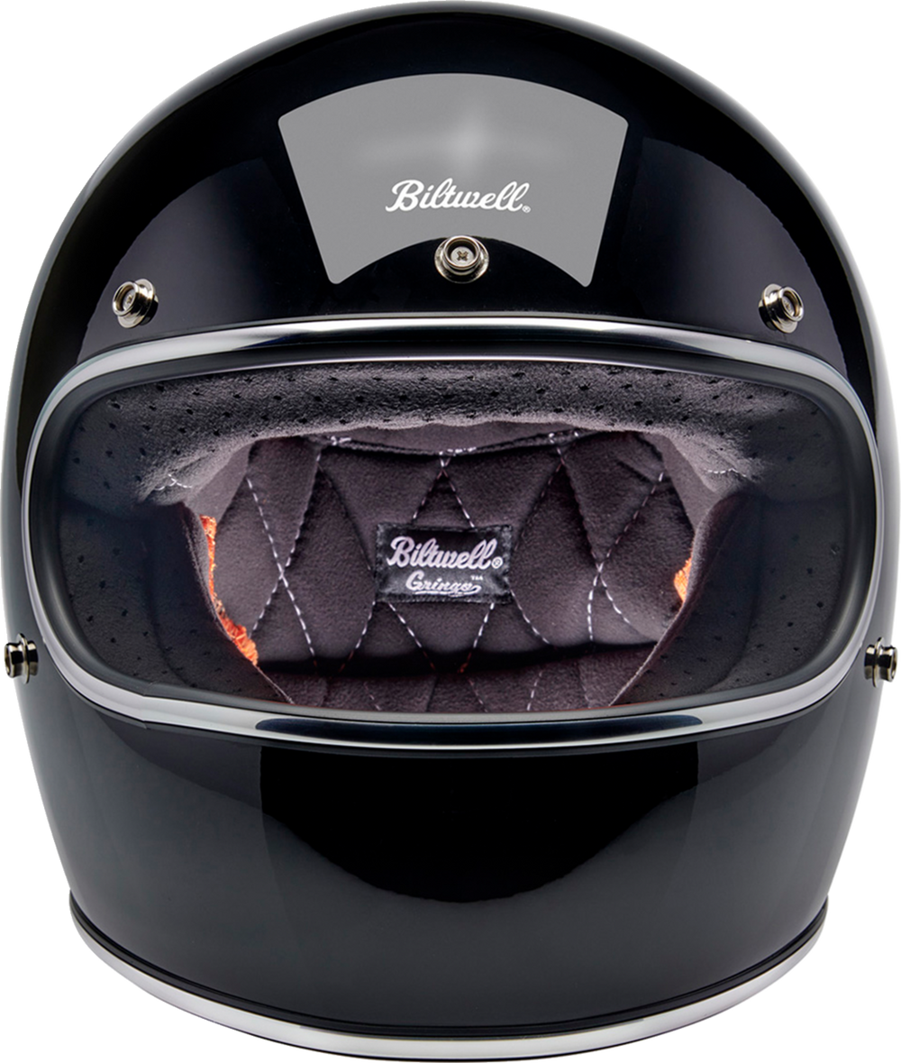 BILTWELL Gringo Helmet - Gloss Black - Small 1002-101-502