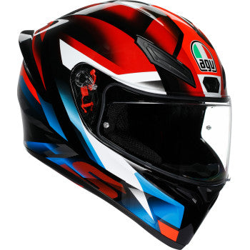 AGV K1 S Helmet - Fastlap - Black/Red/Blue - Large 2118394018066L
