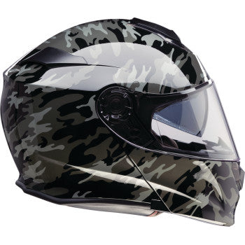 Z1R Solaris 2.0 Modular Helmet - Camo - Black/Gray - 2XL 0100-2612