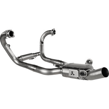 AKRAPOVIC Optional Header - Titanium - R12/R12 nineT 2024 E-B12E6 1812-0582