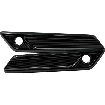 KODLIN USA Saddlebag Latch Covers - Gloss Black - FLHX/FLTR - '23-'25 K59492