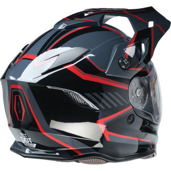 Z1R Range 2.0 Snow Helmet - Rotor - Black/Red - XS 0101-17229