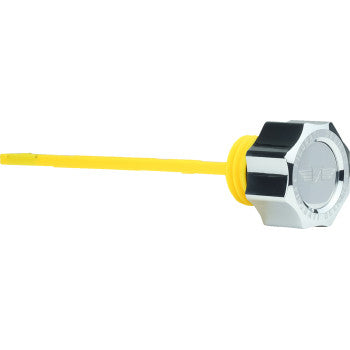 FIGURATI DESIGNS Oil Dipstick - Smooth - Polished - M8 Touring/Trike FD01-MAGDSM8-SM-SS