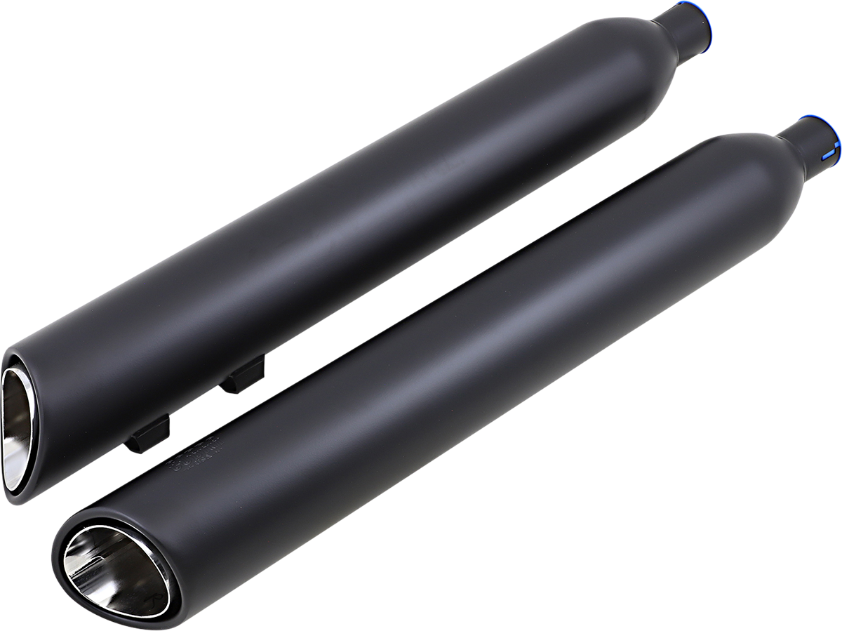 COBRA 909 Mufflers for Tri-Glide - Black 2009-2025 Tri Glide Ultra Classic FLHTCUTG 6303RB