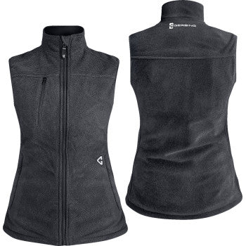 GERBING HEATED CLOTHING Women's 7V Thermite Heated Fleece Vest 2.0 - Gray - Large GERTFVST7VWGL